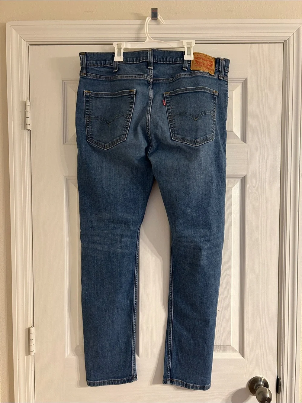 Levi's Slim Straight Dark Blue Jeans